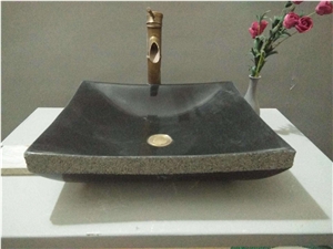 Black Granite Square Basins,Bathroom Sinks,Wash Bowls,Hotel Restaurant