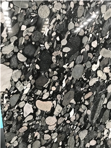 Black Mariance Golden Jade Marble Slabs,Wall Floor Polished Tiles