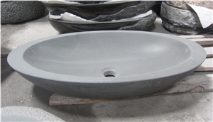 Blue Limestone Stone Oval Basins,Round Wash Bowls, Vessel Sinks Blue Limestone Stone Oval Basins,Round Wash Bowls, Vessel Sinks