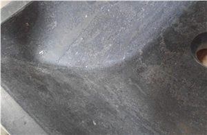 Blue Limestone Stone Oval Basins,Round Wash Bowls, Vessel Sinks