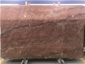 Brazil Revolution Fire Fusion Red Quartzite Slabs,Wall Floor Tiles