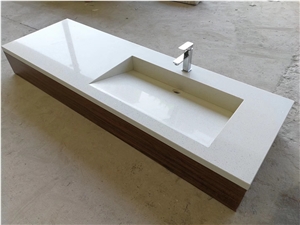 Galaxy White Quartz Kitchen Countertops,Islands Top