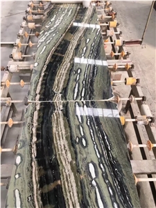 Green Pool Lotus Lily Marble Slabs,Wall Background Tiles,Floor Tiles