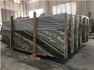 Green Pool Lotus Lily Marble Slabs,Wall Background Tiles,Floor Tiles