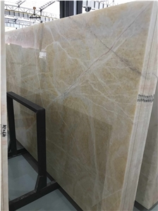 Crystal Onyx Slabs & Tiles, China Yellow Onyx Slabs