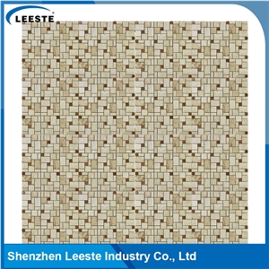 Beige/Cream Travertine Honed French Pattern/Versailles Mosaic Tiles