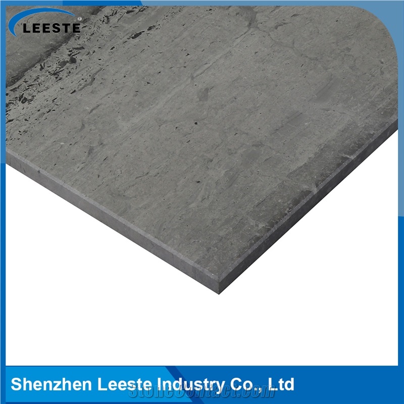 Blue Wood Vein Polished Wooden Marble Tiles, China Grey Marble