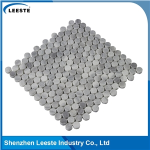 Clients Favorable Penny Round Mosaic