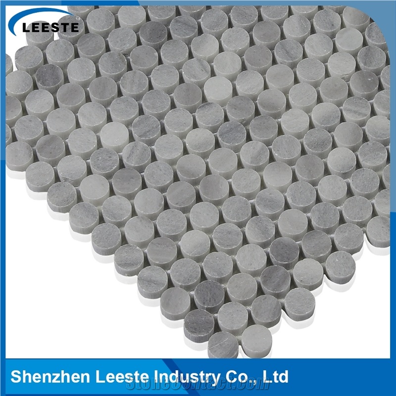 Clients Favorable Penny Round Mosaic