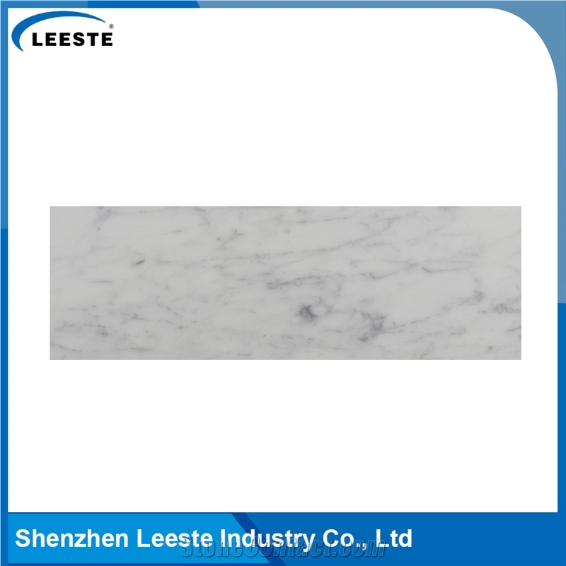 Italian Bianco Carrara White Marble Tiles
