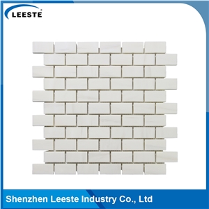 Italian Dolomiti Marble Brick 1x2 Polished Mosaics Tiles Italian Dolomiti Marble Brick 1x2 Polished Mosaics Tiles