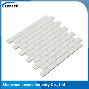 Italian Dolomiti Marble Brick 1x2 Polished Mosaics Tiles