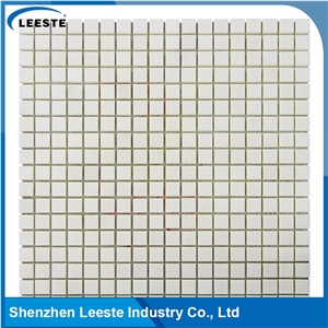 Italian Dolomiti Marble Polished Square 1/2x1/2 Marble Mosaics Tiles