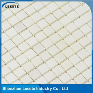 Italian Dolomiti Marble Polished Square 1/2x1/2 Marble Mosaics Tiles