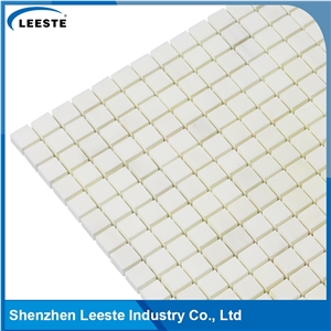Italian Dolomiti Marble Polished Square 1/2x1/2 Marble Mosaics Tiles