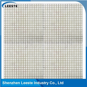 Italian Dolomiti Marble Polished Square 1/2x1/2 Marble Mosaics Tiles