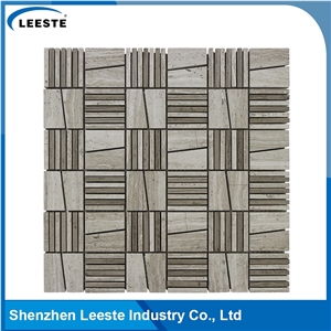Neoteric Autumn Mix Pattern Hot Sale White Oak Marble Tile