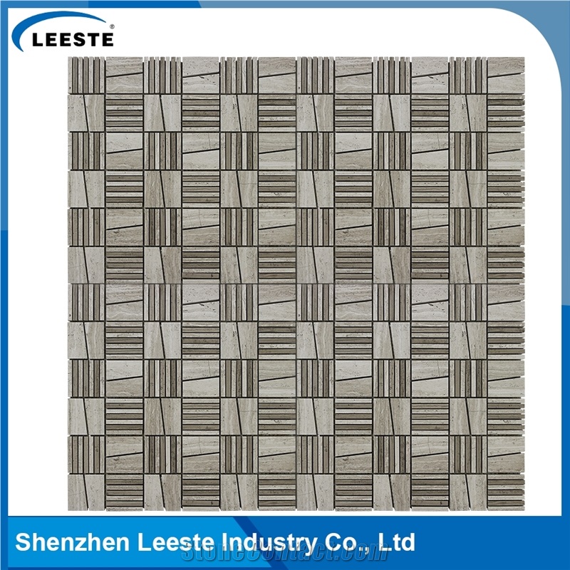 Neoteric Autumn Mix Pattern Hot Sale White Oak Marble Tile