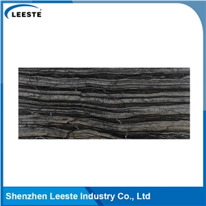 Zebra Black Wooden Marble Wall Tiles