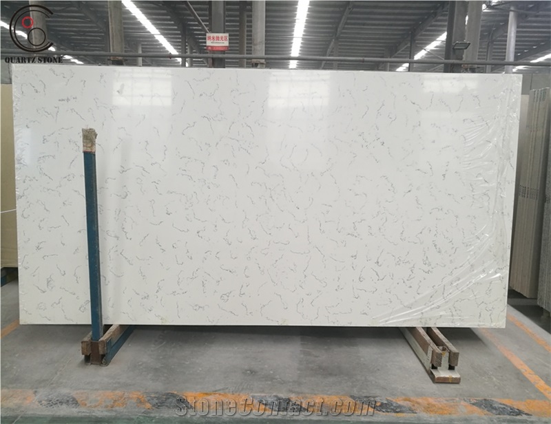 3200x1600x2cm Wholesale White Carrara Quartz