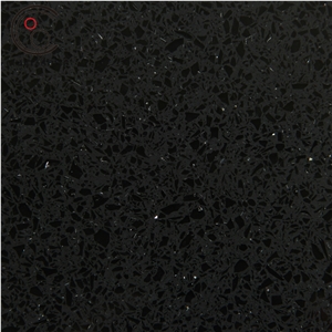 China Hot Sale Black Mirror Quartz Stone