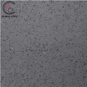 China Hot Sale Black Mirror Quartz Stone