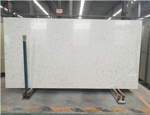 Latest Design Carrara Marble Quartz Stone Slabs in Hot Sale Shandong Latest Design Carrara Marble Quartz Stone Slabs in Hot Sale Shandong