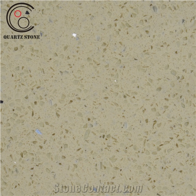 Shandong Linyi Beige Color Quartz Stone Price