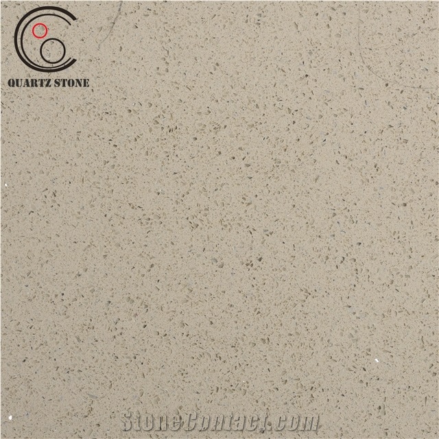 Shandong Linyi Beige Color Quartz Stone Price