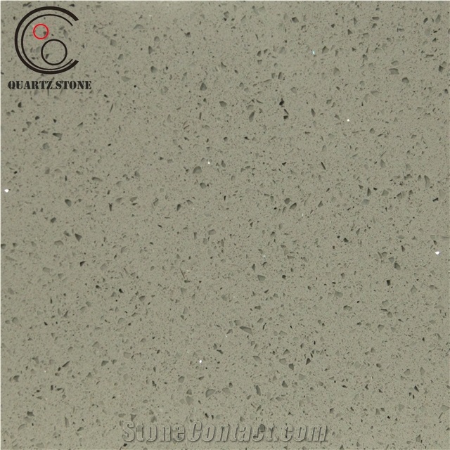Wholesale Price Grey Color Quartz Crystals Slab