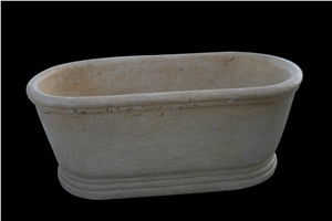 Bathtub Marble Stone Sculpture Handcarved Mantel Surround