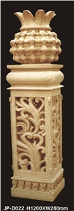 Customized Beige Sandstone Lamps,Sandstone Lanterns