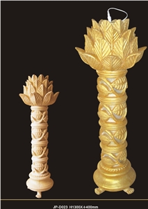 Customized Beige Sandstone Lamps,Sandstone Lanterns