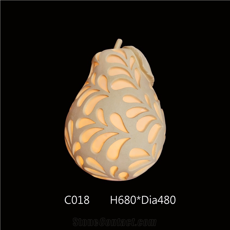 Customized Beige Sandstone Lamps,Sandstone Lanterns