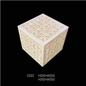 Customized Beige Sandstone Lamps,Sandstone Lanterns