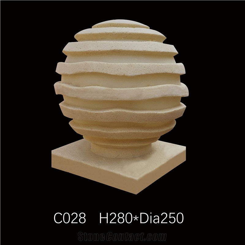 Customized Beige Sandstone Lamps,Sandstone Lanterns