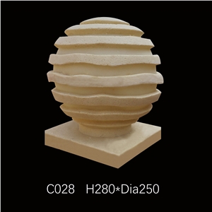Customized Beige Sandstone Lamps,Sandstone Lanterns