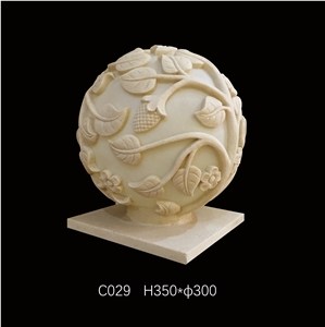 Customized Beige Sandstone Lamps,Sandstone Lanterns
