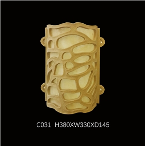 Customized Beige Sandstone Lamps,Sandstone Lanterns