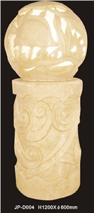 Customized Beige Sandstone Lamps,Sandstone Lanterns