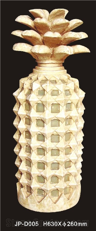 Customized Beige Sandstone Lamps,Sandstone Lanterns