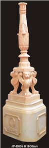 Customized Beige Sandstone Lamps,Sandstone Lanterns