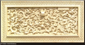 Customized Beige Sandstone Panels Relieves,Sandstone High Relief Carving