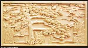 Customized Beige Sandstone Panels Relieves,Sandstone Relief Carving