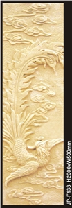Customized Beige Sandstone Panels Relieves,Sandstone Relief Carving