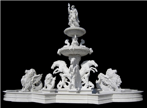 Fountain Sculpture Marble Hand Cared