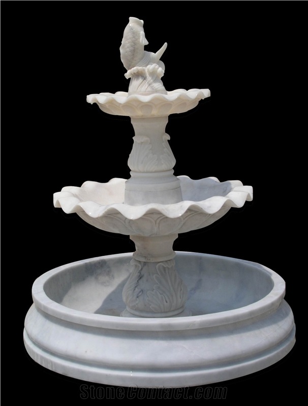 Fountain Sculpture Marble Hand Cared
