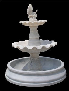 Fountain Sculpture Marble Hand Cared