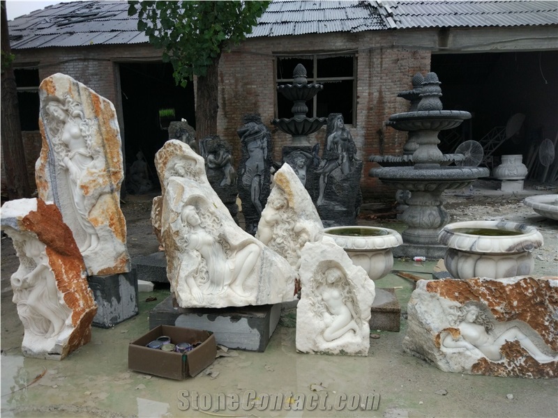 Garden Stone Statues Abstract Sculptures