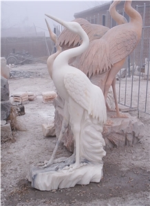 Hancarved Animal Sculpture Garden Stone Sculpture